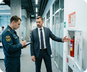 Специалисты по пожарной профилактике