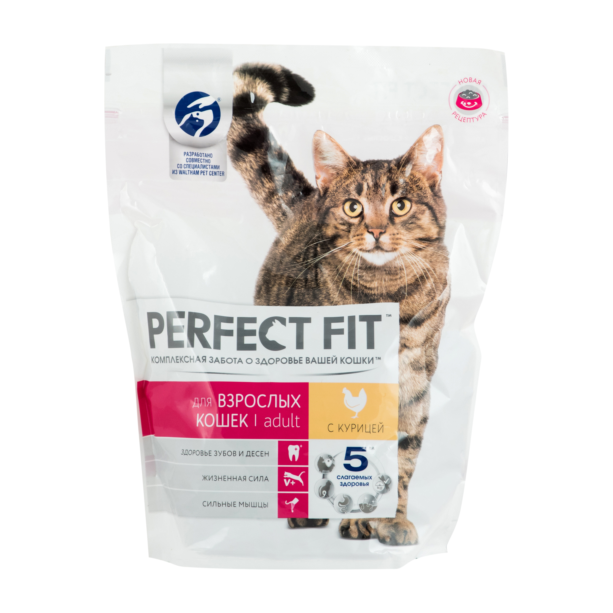Сухой корм для кошек Perfect Fit Adult с курицей - рейтинг 2,84 по отзывам  экспертов ☑ Экспертиза состава и производителя | Роскачество