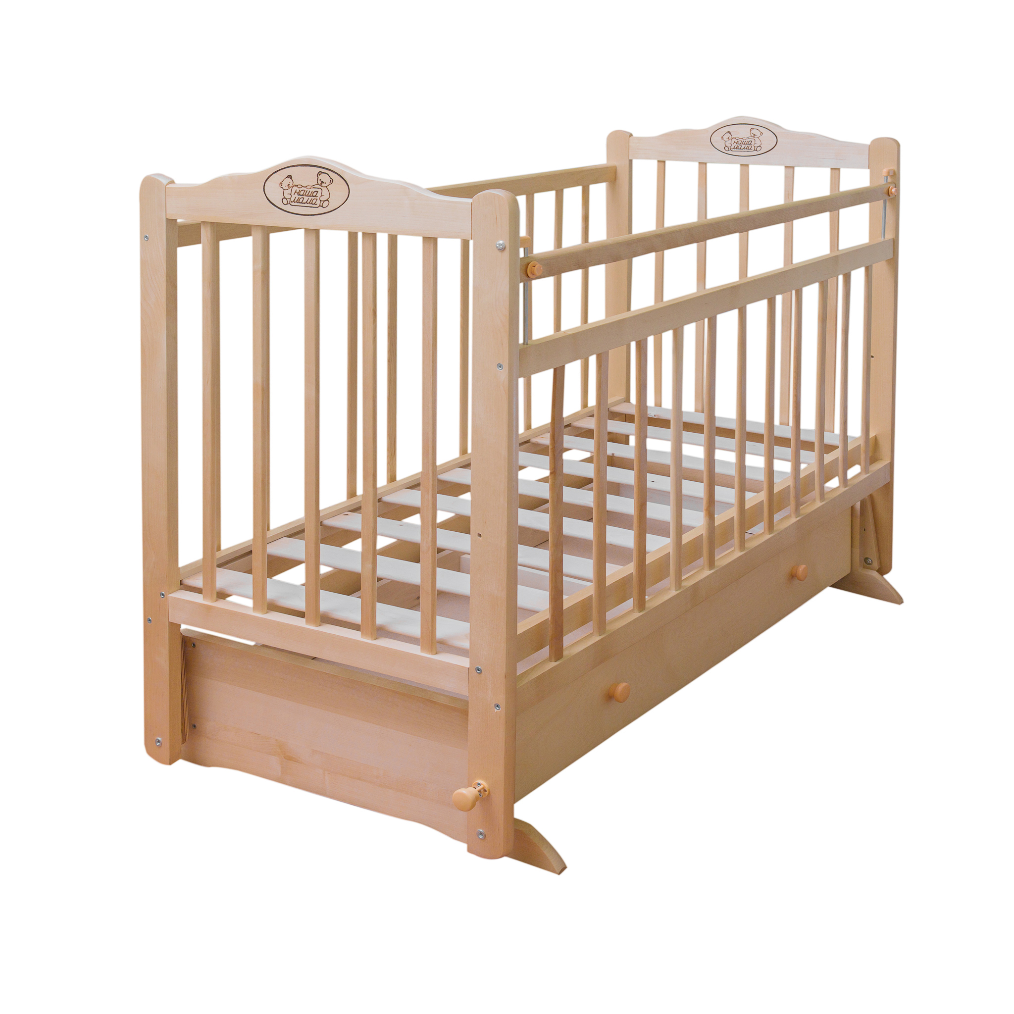 Детские кроватки Наша мама Тая - рейтинг 2 по отзывам экспертов ☑Экспертиза состава и производителя