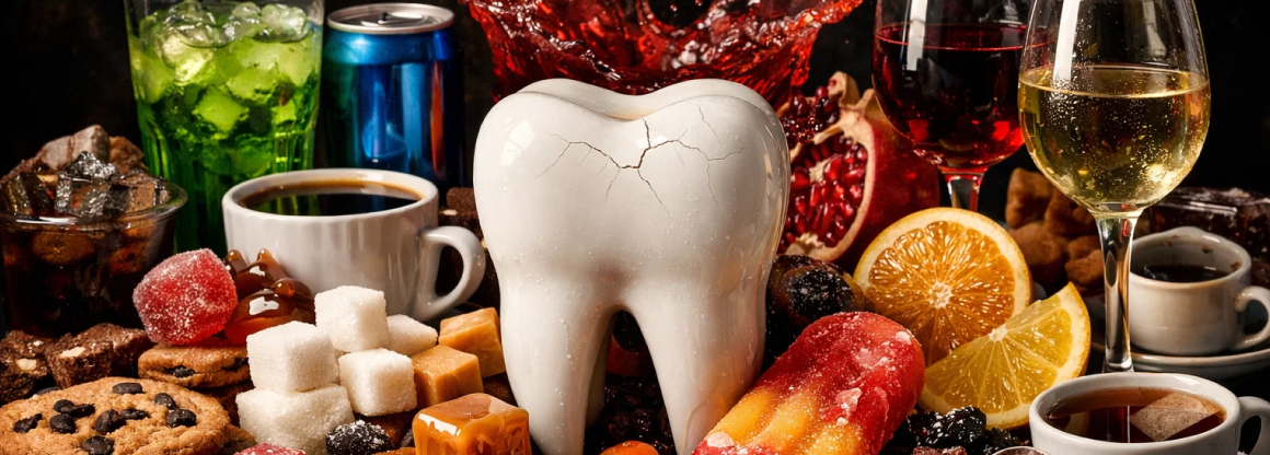 Вредные продукты для зубов
