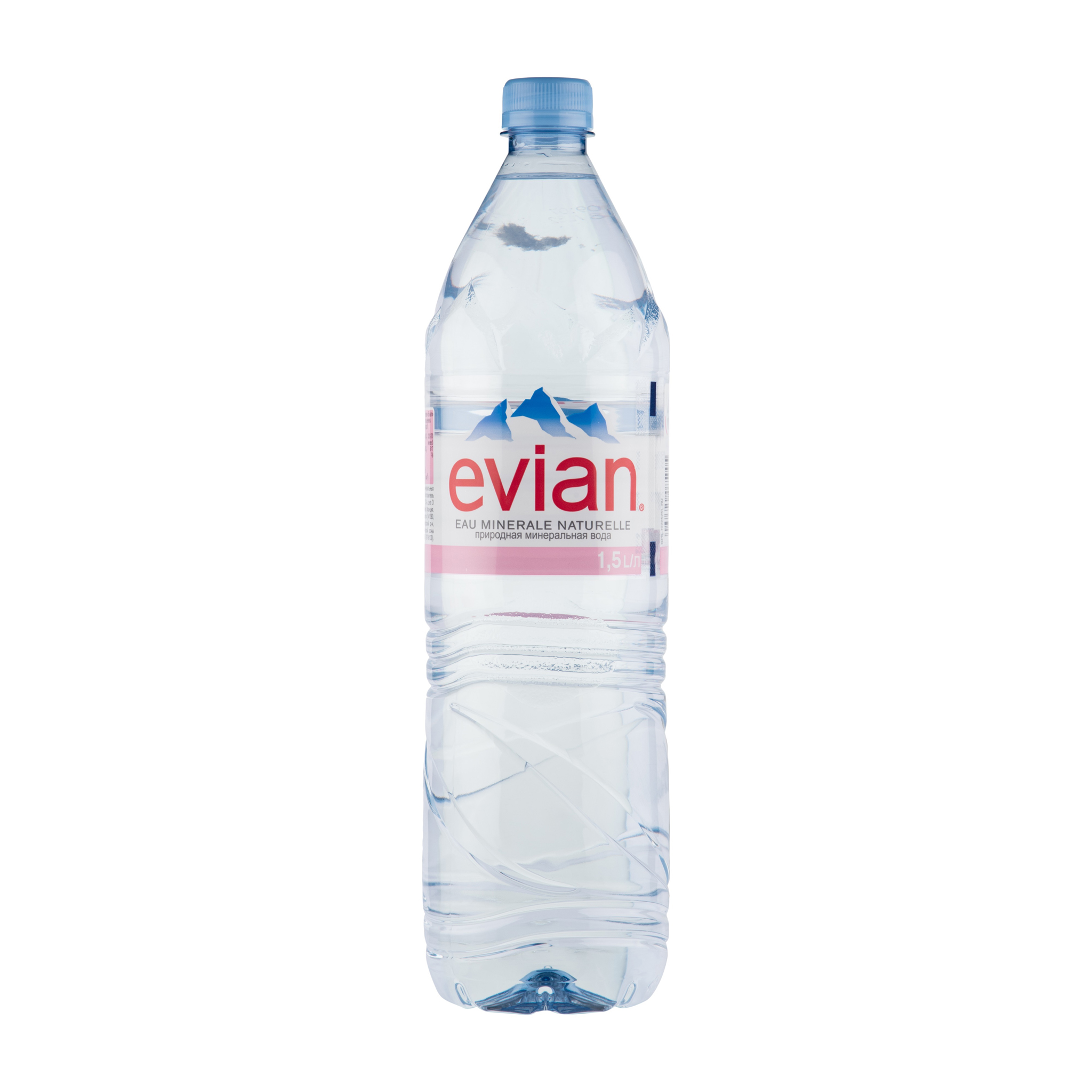 Негазировнная вода Evian - рейтинг 3,65 по отзывам экспертов ☑ .