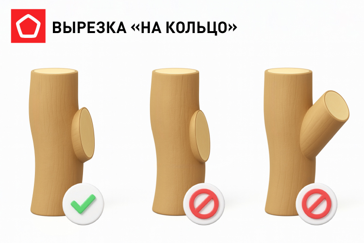 обрезка деревьев на кольцо обрезка деревьев на кольцо