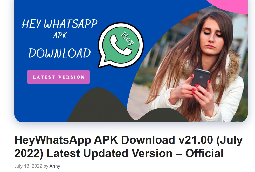 HeyWhatsApp APK Download v21.00 (July 2022) Latest Updated Version - Official - GBPLUSMOD - Google Chrome.jpg