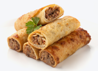 Блинчики с мясом