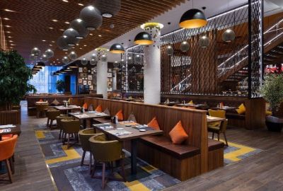 Ресторан FireLake Grill House & Cocktail Bar, Radisson Blu Olympiyskiy Hotel Ресторан FireLake Grill House & Cocktail Bar, Radisson Blu Olympiyskiy Hotel